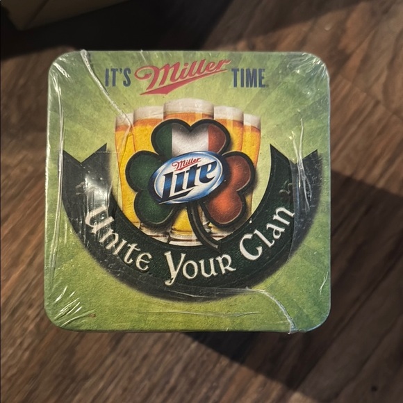 Miller Lite Coaster Set - Picture 1 of 3